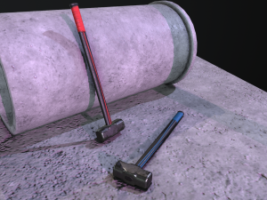 construction hammer Modelo 3D