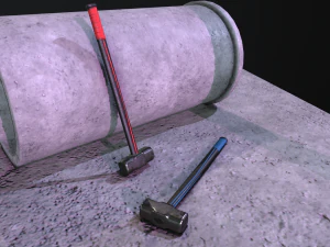 martelo de constru&ccedil;&atilde;o Modelo 3D