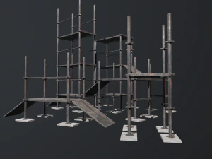 construction scaffolding 3D Model