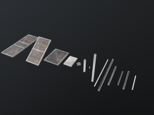 construction scaffolding 3D Model