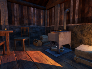 modular huts asset 3D मॉडल