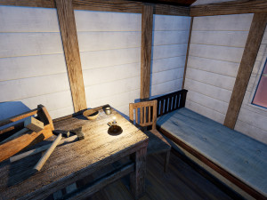 modular huts asset 3D मॉडल
