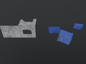 full set construction site 3D Model