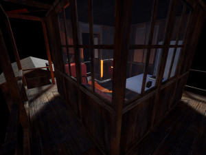 modular watchtower and house Modello 3D