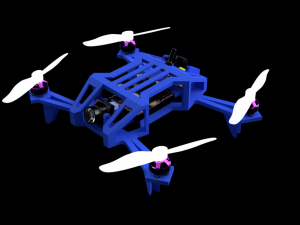 skeleton fpv bd 3D Print Model