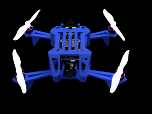 skeleton fpv bd Model do druku 3D