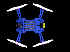 skeleton fpv bd Model do druku 3D