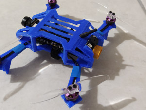skeleton fpv bd Model do druku 3D