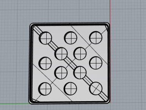 cake molds silicone 3D Модель