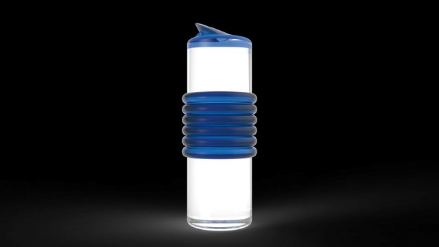 water bottle 3Dモデル .c4d .max .obj .3ds .fbx .stl .blend