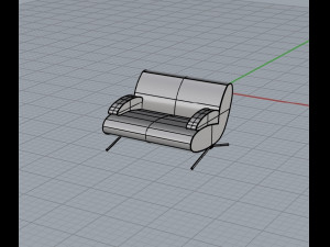 sofa 3D मॉडल