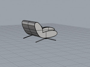 sofa 3D मॉडल
