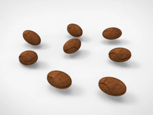 coffee beans 3D Model