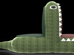 kindergarten chair Modelo 3D