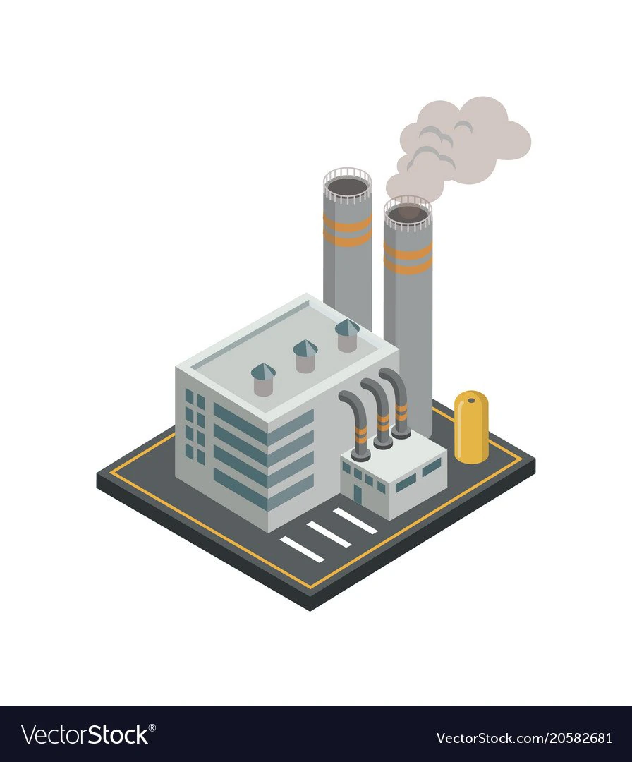 saída de fábrica Modelo 3D .c4d .max .obj .3ds .fbx .stl .blend