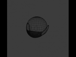 smiley with mask 3D Model