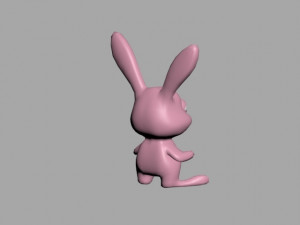 conejo cartoon 3D प्रिंट मॉडल