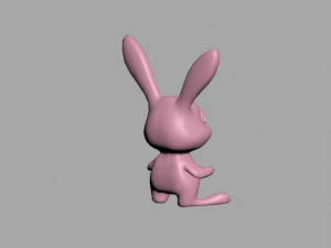 conejo cartoon 3D Print Model