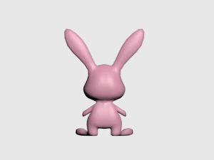 conejo cartoon 3D Print Model