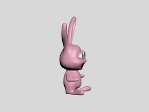 conejo cartoon 3D प्रिंट मॉडल