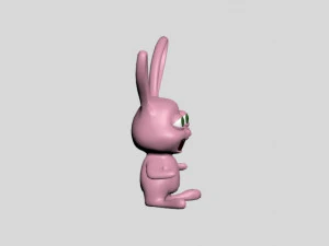 conejo cartoon 3D Print Model