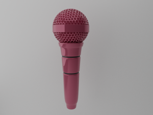 microfono Modello di stampa 3D