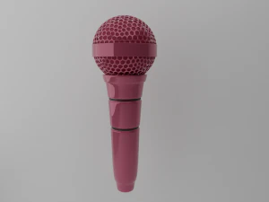 microfoon 3D printmodel