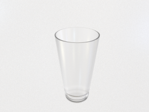 vaso de vidrio Modèle 3D