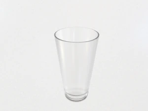 vaso de vidrio Modelo 3D