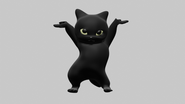 cat airpods holder Model do druku 3D .c4d .max .obj .3ds .fbx .stl .blend 