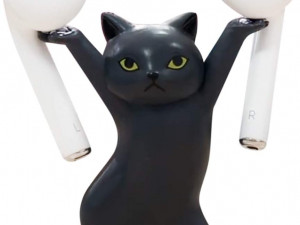 cat airpods holder Model do druku 3D