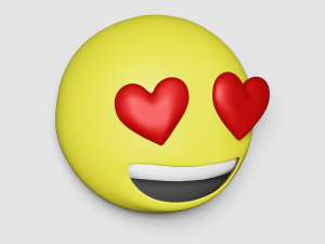 emoji love 3D Print Model