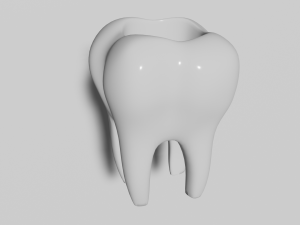 tooth pot 3D Print Model