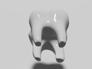 tooth pot 3D Baskı Modeli