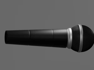 microphone 3D Model