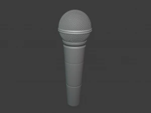 microphone 3D Model
