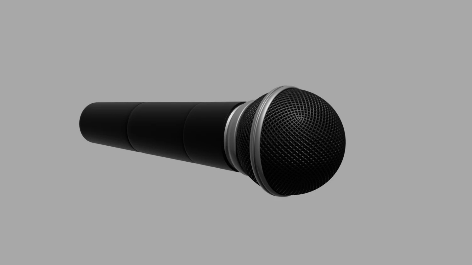 microphone 3D Model .c4d .max .obj .3ds .fbx .stl .blend 