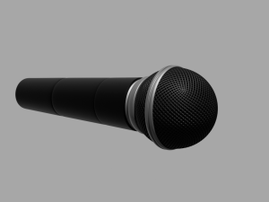 microphone 3D Model