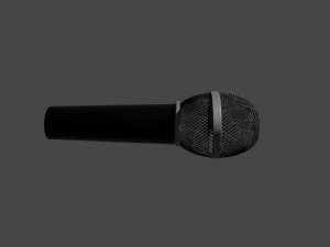 microphone 3D Model