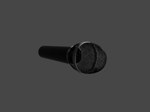 microphone 3D Model