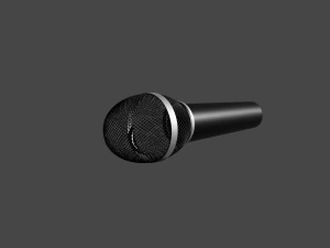 microphone 3D Model