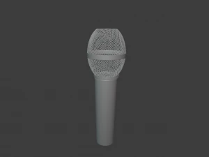 microphone 3D Model