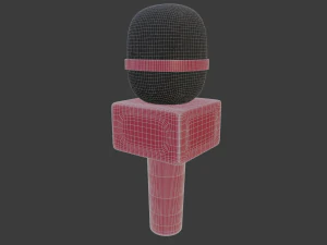 tv microphone 3D Model