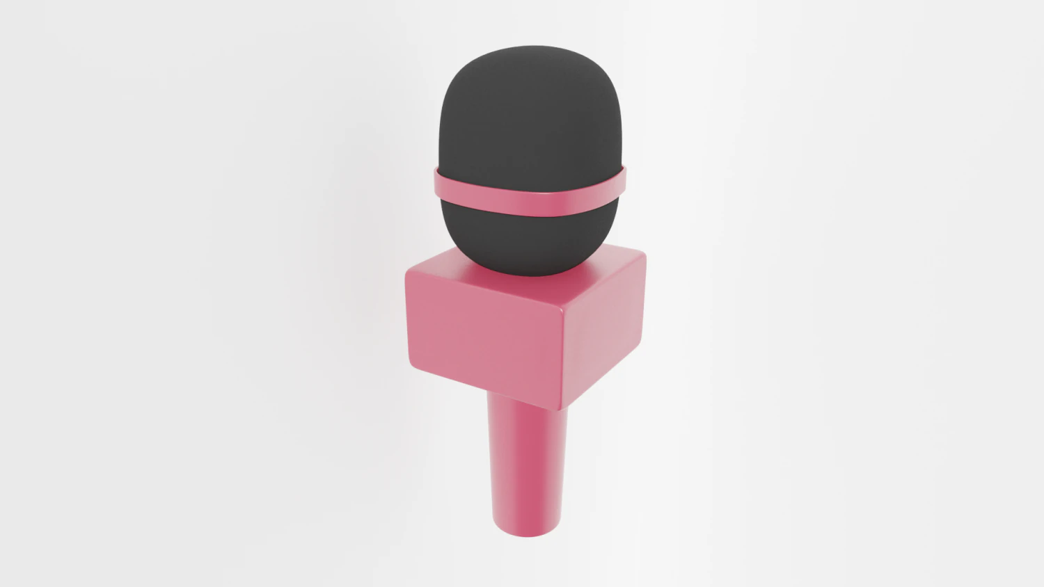 tv microphone 3D Model .c4d .max .obj .3ds .fbx .stl .blend 