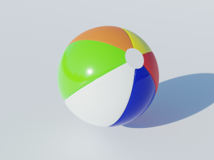beach ball 3D Models