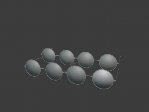 sun glasses pack 3Dモデル