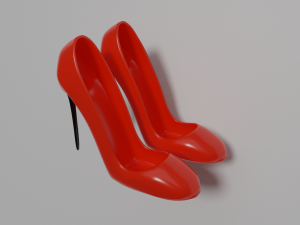 woman shoes 3D मॉडल