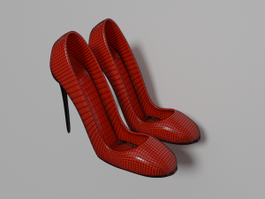 woman shoes 3D Model
