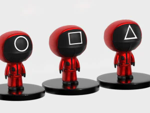 іграшки в кальмарів 3D Модель