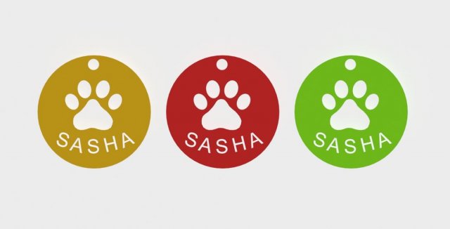 pets identifier 3D प्रिंट मॉडल .c4d .max .obj .3ds .fbx .stl .blend 